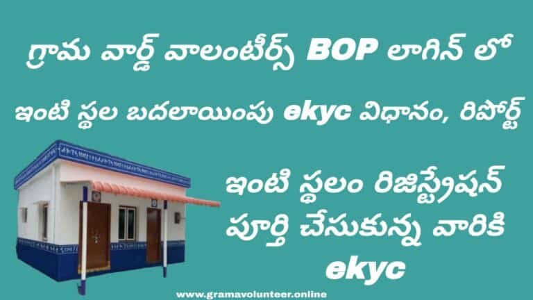 House Site Registration Document eKYC,Report