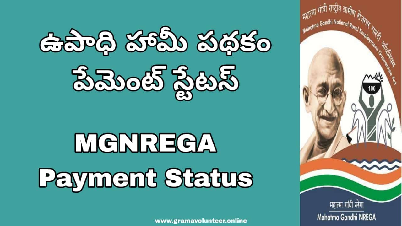 MGNREGA Payment Status Checking Process