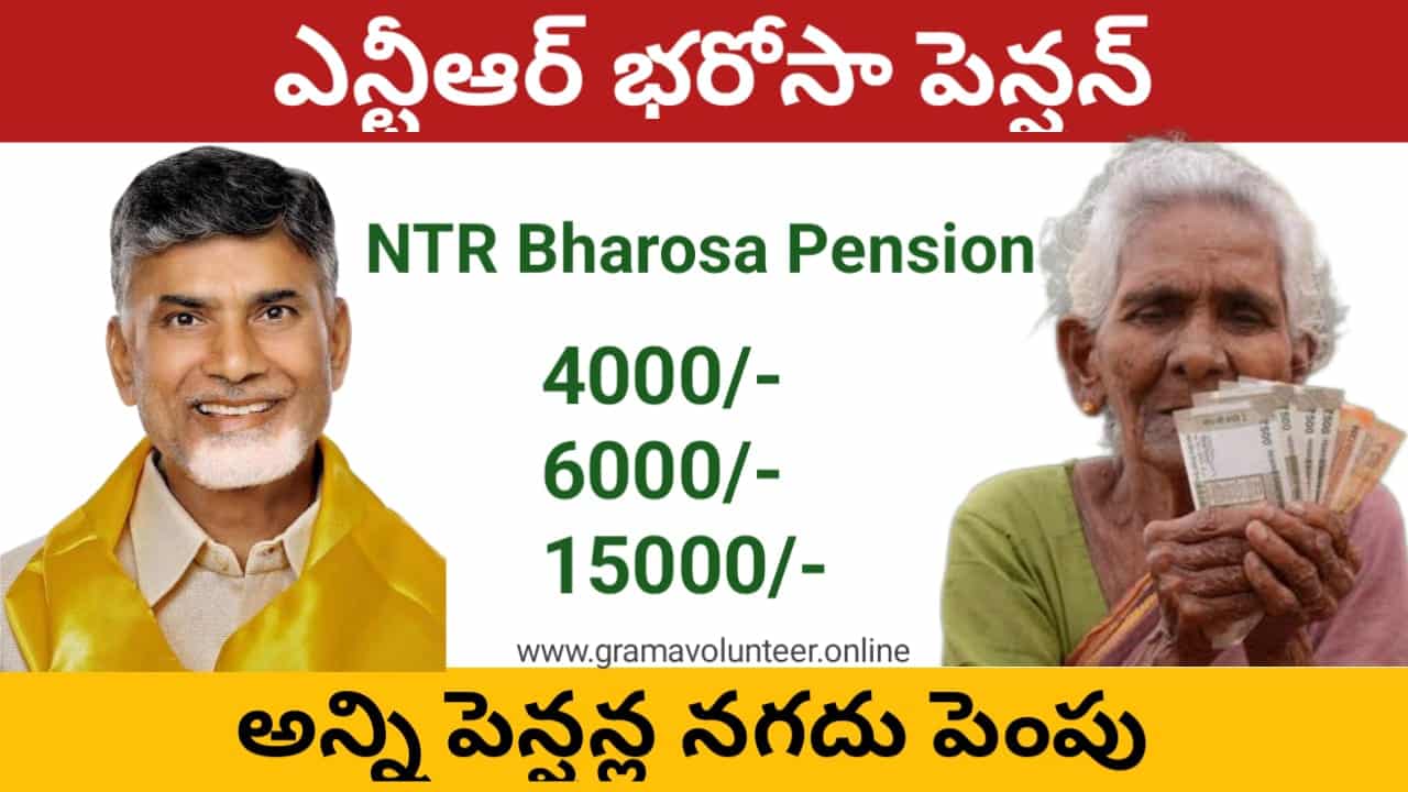 NTR Bharosa Pension Scheme Details 2024