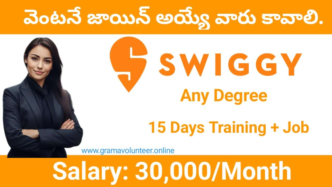 Swiggy Recruitment 2024 Telugu