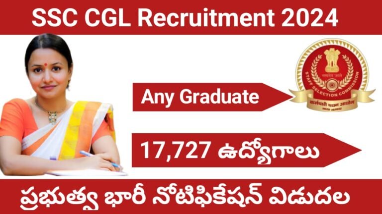 SSC CGL Recruitment 2024 Telugu