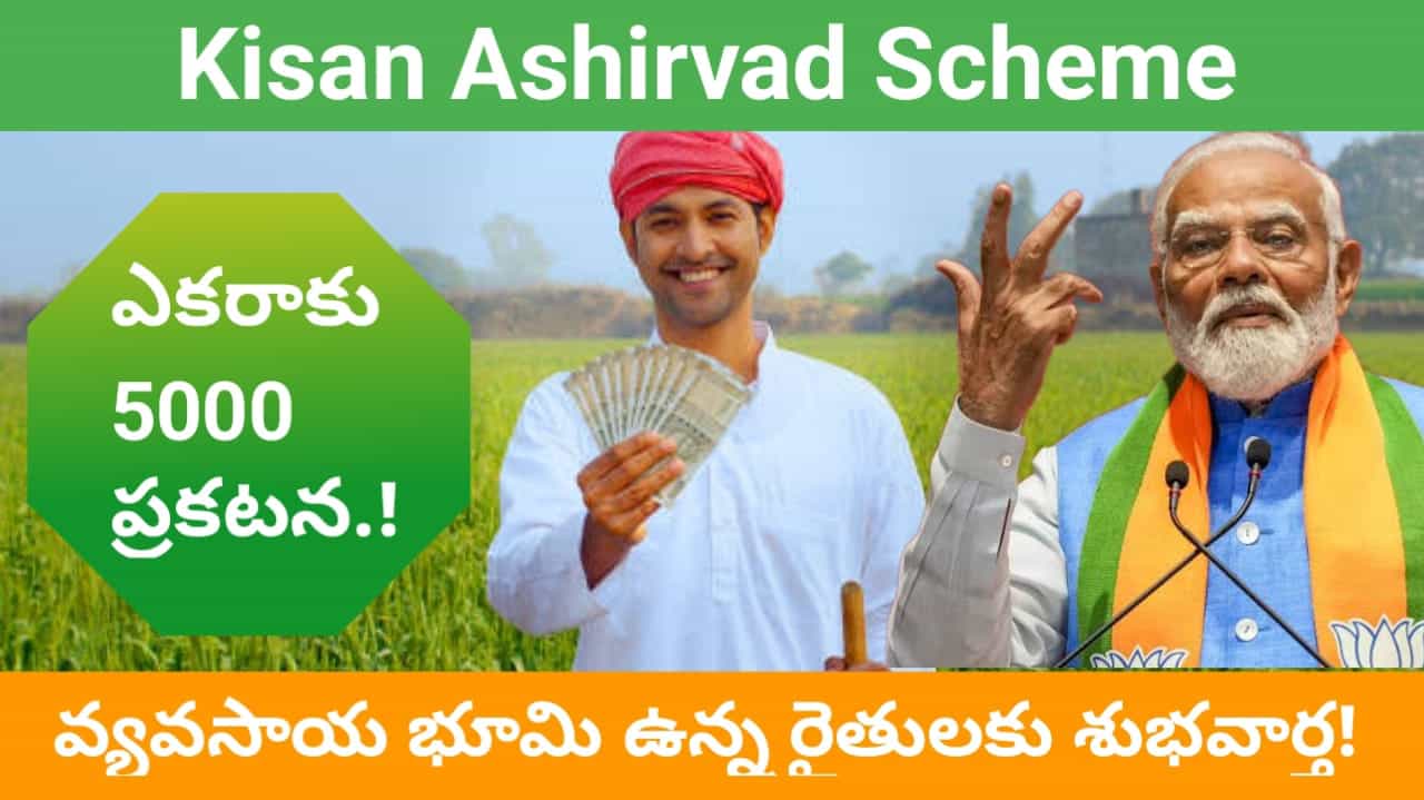 Kisan Ashirvad Scheme 2024 Telugu