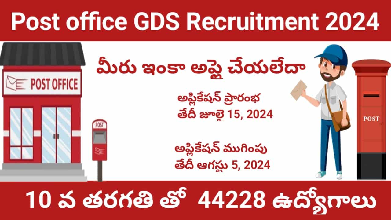 Post Office GDS Recruitment 2024 2