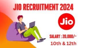 Jio Customer Associate Recruitment 2024