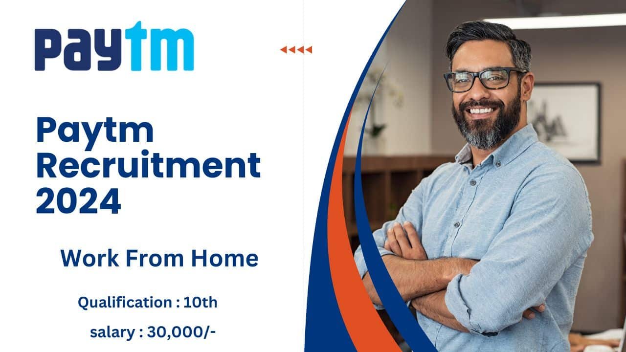 Paytm Sales Executive Recruitment 2024