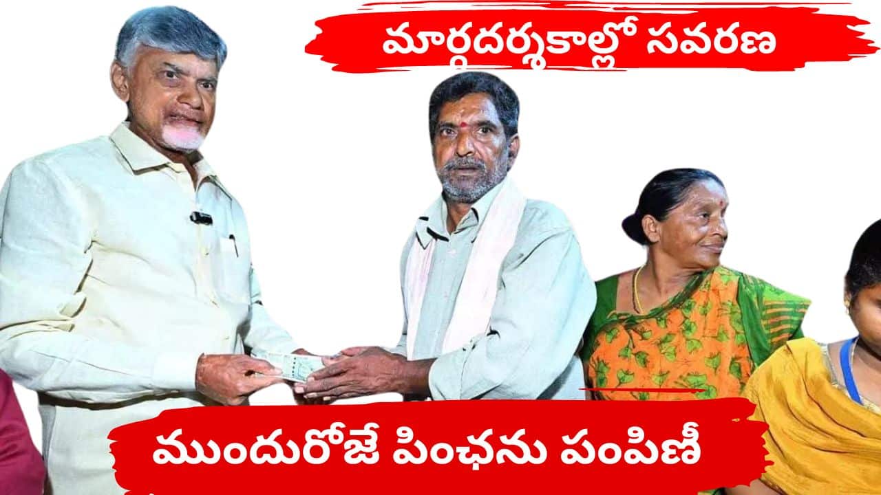 NTR Bharosa Pension Distribution Rules