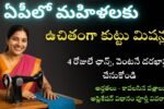 Free Sewing Machine Scheme for Women